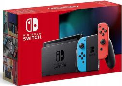 Nintendo Switch V2 + Joy-Con Niebiesko-Czerwony NSH006